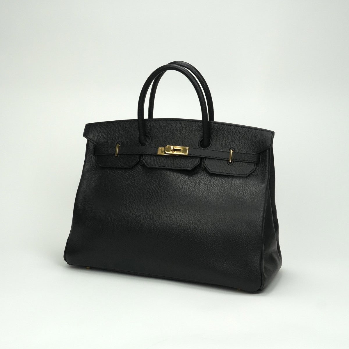 エルメス HERMES バーキン40 バーキン 40 バッグ トートバッグ アルデンヌ ノワール Noir ブラック Black 黒 ゴールド金具