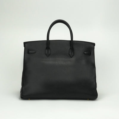 エルメス HERMES バーキン40 バーキン 40 バッグ トートバッグ アルデンヌ ノワール Noir ブラック Black 黒 ゴールド金具