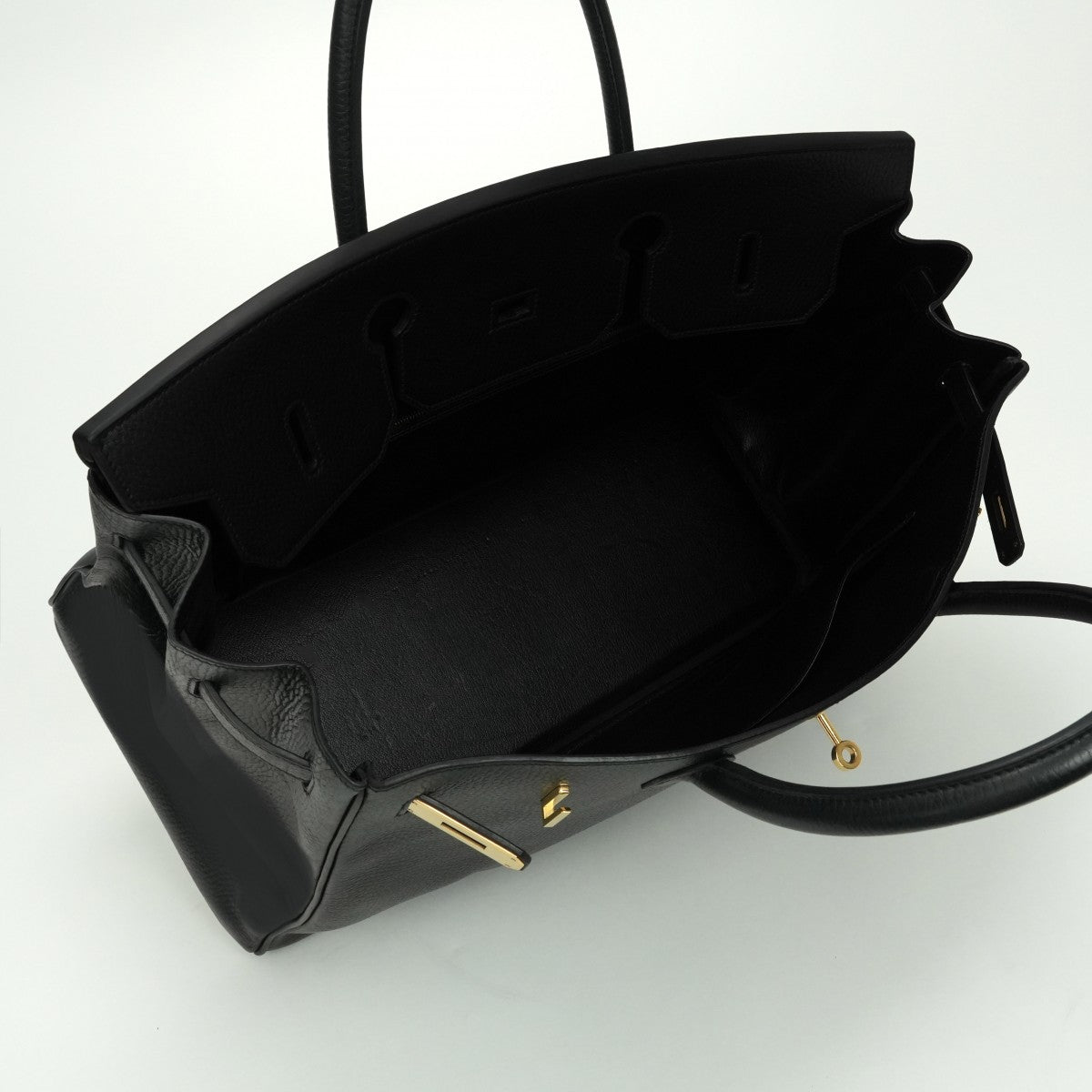 エルメス HERMES バーキン40 バーキン 40 バッグ トートバッグ アルデンヌ ノワール Noir ブラック Black 黒 ゴールド金具