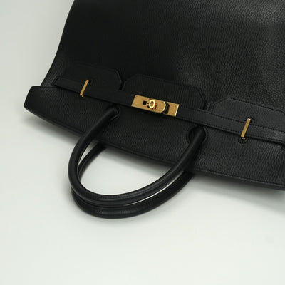 エルメス HERMES バーキン40 バーキン 40 バッグ トートバッグ アルデンヌ ノワール Noir ブラック Black 黒 ゴールド金具