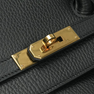 エルメス HERMES バーキン40 バーキン 40 バッグ トートバッグ アルデンヌ ノワール Noir ブラック Black 黒 ゴールド金具