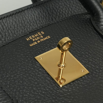 エルメス HERMES バーキン40 バーキン 40 バッグ トートバッグ アルデンヌ ノワール Noir ブラック Black 黒 ゴールド金具