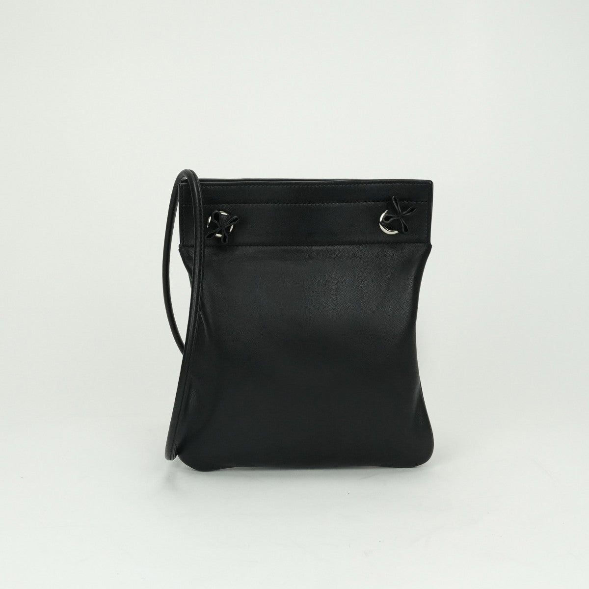 HERMES HERMES Arine Mini Arine Mini Bag Shoulder Bag Swift Noir Noir Black Black Silver Metal Fittings Vo Swift