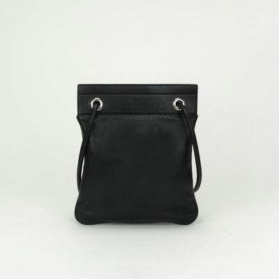 HERMES HERMES Arine Mini Arine Mini Bag Shoulder Bag Swift Noir Noir Black Black Silver Metal Fittings Vo Swift