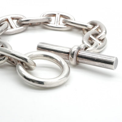 HERMES HERMES Chaine d'Ancre Bracelet Bangle Cuff 925