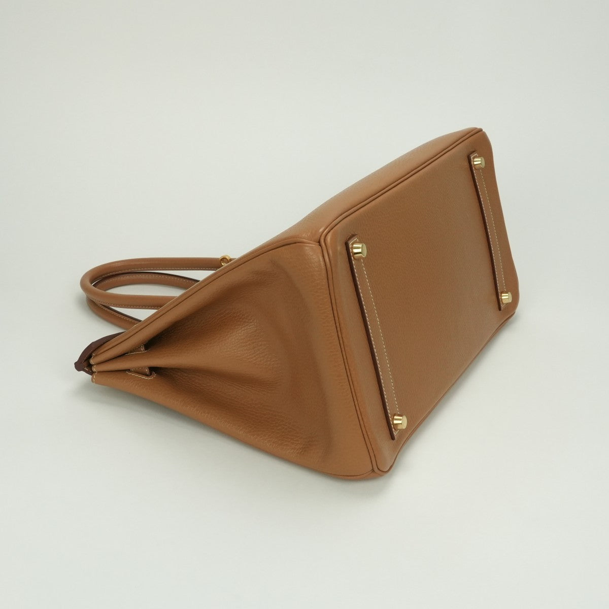 エルメス HERMES バーキン35 バーキン 35 バッグ トートバッグ アルデンヌ ゴールド Gold ブラウン Brown 茶 ゴールド金具 ハンドバッグ