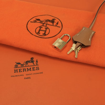 エルメス HERMES バーキン35 バーキン 35 バッグ トートバッグ アルデンヌ ゴールド Gold ブラウン Brown 茶 ゴールド金具 ハンドバッグ