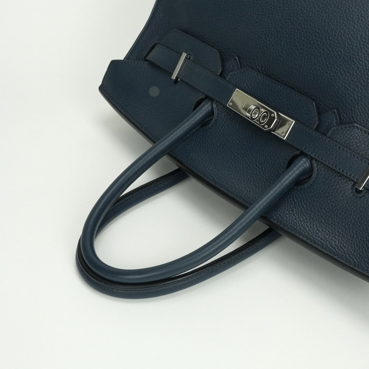 エルメス HERMES バーキン35 バーキン 35 バッグ トートバッグ トリヨンクレマンス ブルー Blue ネイビー Navy 青 シルバー金具