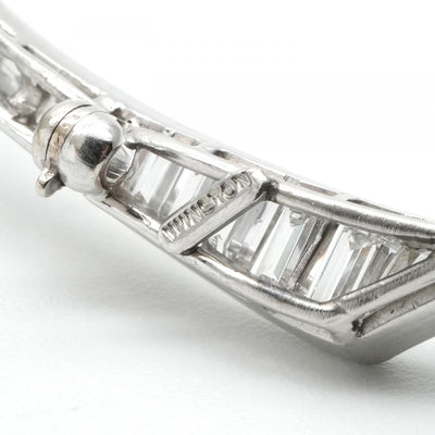 ハリーウィンストン HARRY WINSTON ブローチ コサージュ シルバー ダイヤモンド　コサージュ