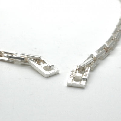 HERMES HERMES Hercules Necklace Pendant Choker 925 Hercules MM