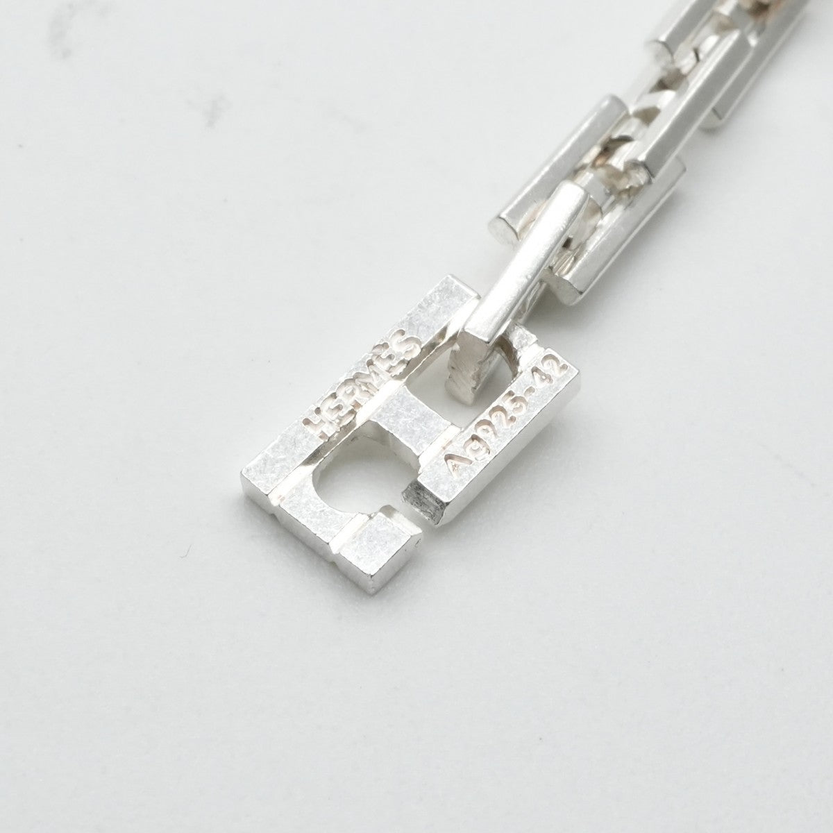 HERMES HERMES Hercules Necklace Pendant Choker 925 Hercules MM
