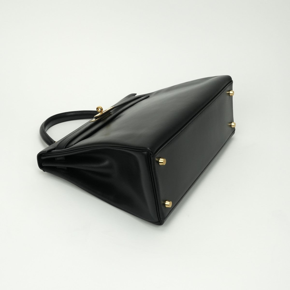 エルメス HERMES ケリー32 ケリー 32 バッグ トートバッグ ボックスカーフ ノワール noir ブラック Black 黒 ゴールド金具