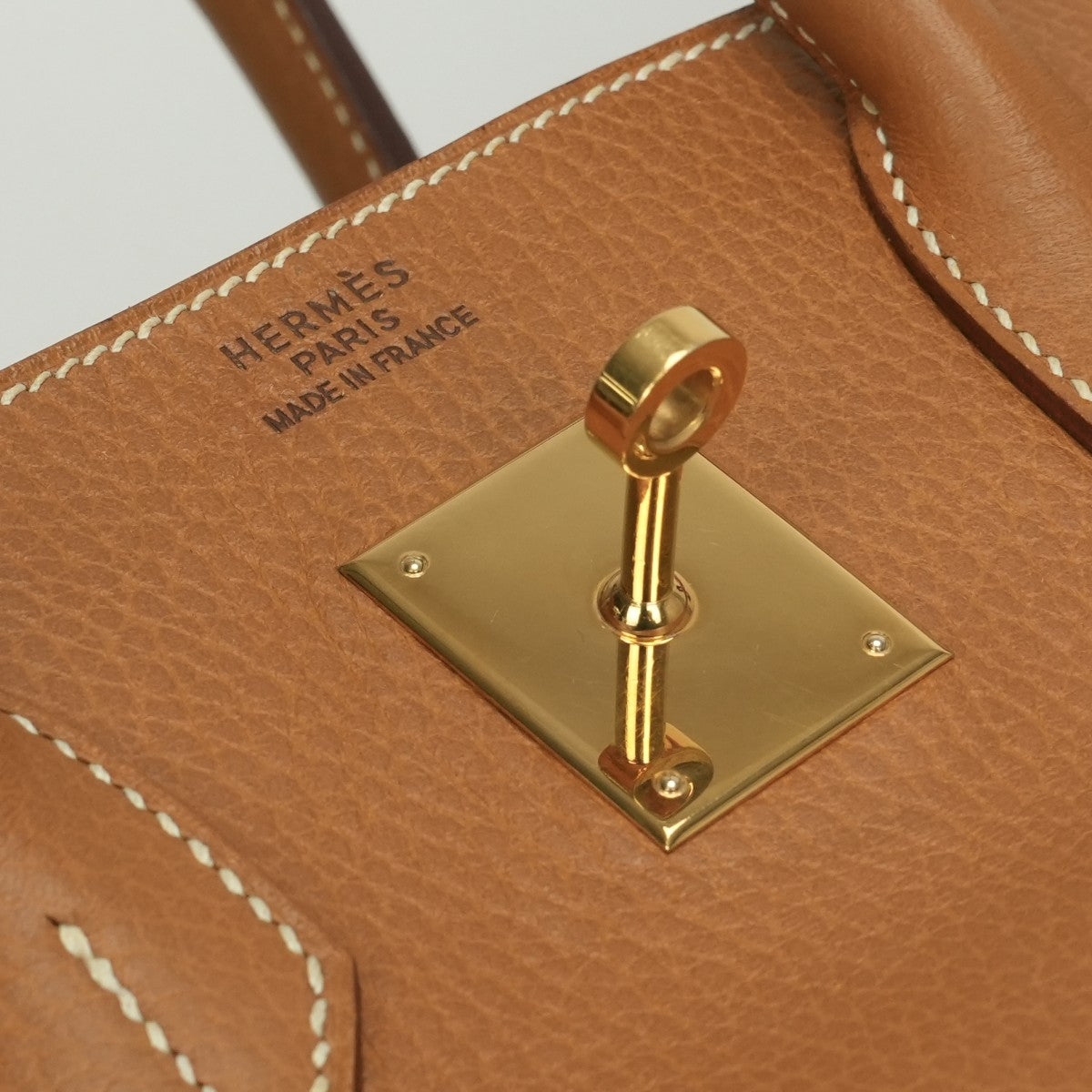 エルメス HERMES バーキン35 バーキン 35 ヴェルソ バッグ トートバッグ アルデンヌ ゴールド Gold ナチュラル Natural ブラウン Brown 茶 ゴールド金具 ハンドバッグ