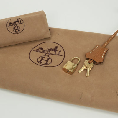 エルメス HERMES バーキン35 バーキン 35 ヴェルソ バッグ トートバッグ アルデンヌ ゴールド Gold ナチュラル Natural ブラウン Brown 茶 ゴールド金具 ハンドバッグ