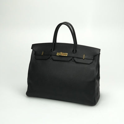 エルメス HERMES バーキン40 バーキン 40 バッグ トートバッグ トゴ ノワール Noir ブラック Black 黒 ゴールド金具