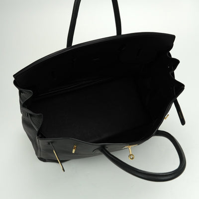エルメス HERMES バーキン40 バーキン 40 バッグ トートバッグ トゴ ノワール Noir ブラック Black 黒 ゴールド金具