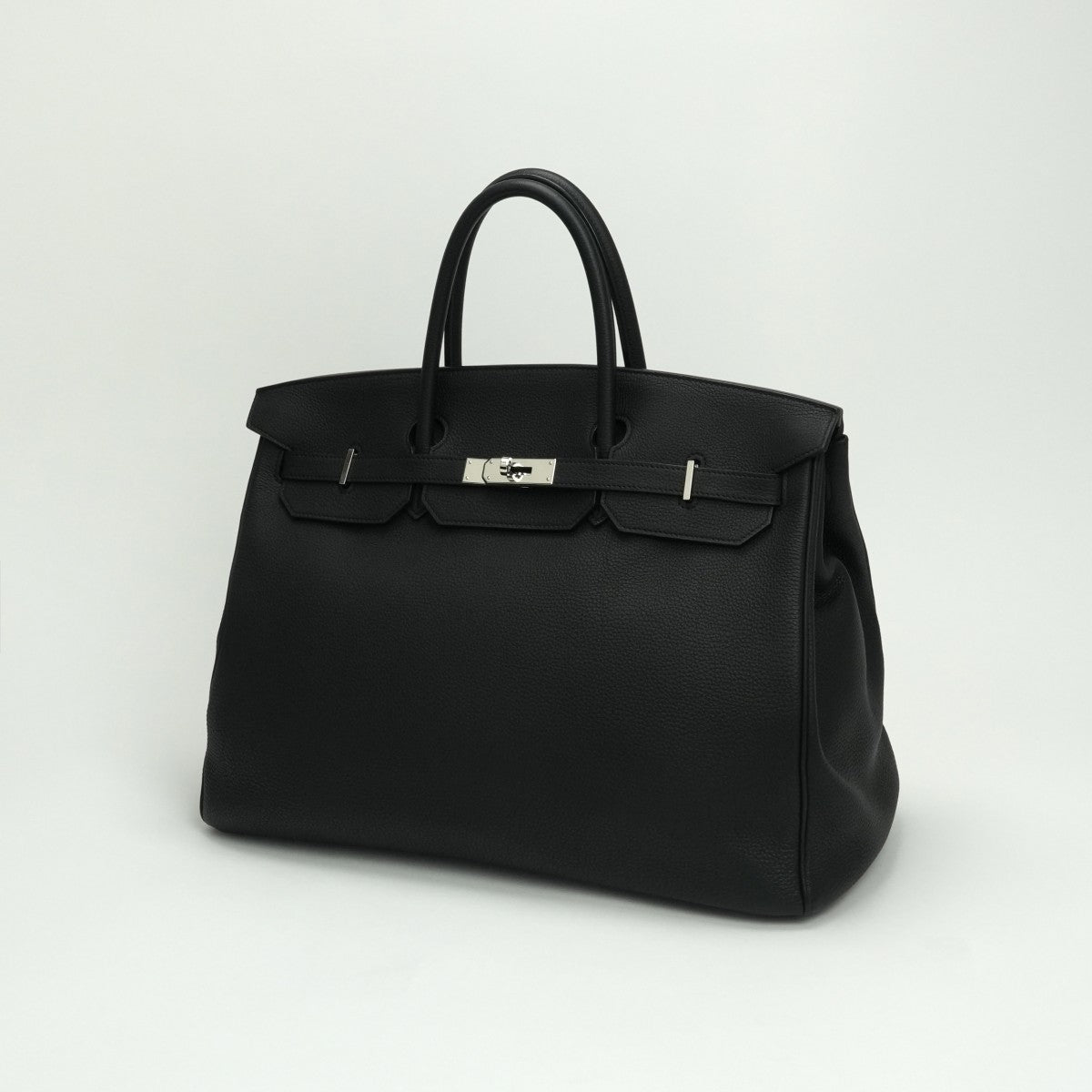 エルメス HERMES バーキン40 バーキン 40 バッグ トートバッグ トゴ ノワール Noir ブラック black 黒 シルバー金具
