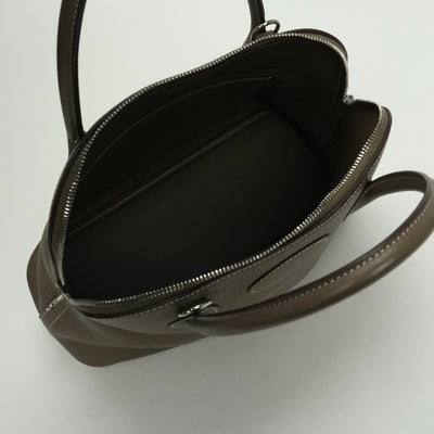 HERMES 헤르메스 Bolide 31 Bolide 31 가방 토트백 숄더백 Taurillon Clemence Etoupe 그레이 그레이 실버 하드웨어 핸드백 2WAY 백