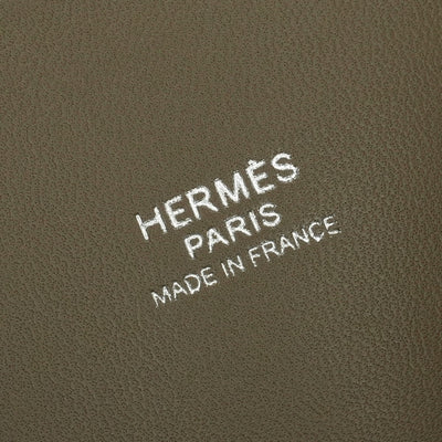 HERMES 헤르메스 Bolide 31 Bolide 31 가방 토트백 숄더백 Taurillon Clemence Etoupe 그레이 그레이 실버 하드웨어 핸드백 2WAY 백