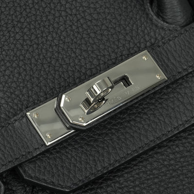 エルメス HERMES バーキン35 バーキン 35 バッグ トートバッグ トゴ ノワール Noir ブラック black 黒 シルバー金具