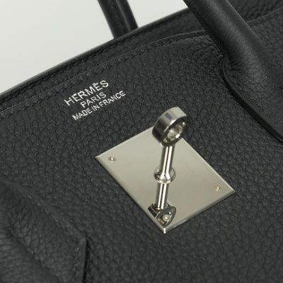 エルメス HERMES バーキン35 バーキン 35 バッグ トートバッグ トゴ ノワール Noir ブラック black 黒 シルバー金具
