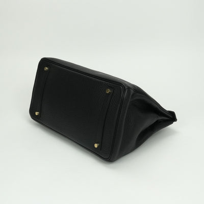 エルメス HERMES バーキン35 バーキン 35 バッグ トートバッグ トゴ ノワール noir ブラック Black 黒 ゴールド金具
