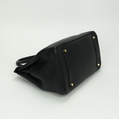 エルメス HERMES バーキン35 バーキン 35 バッグ トートバッグ トゴ ノワール noir ブラック Black 黒 ゴールド金具