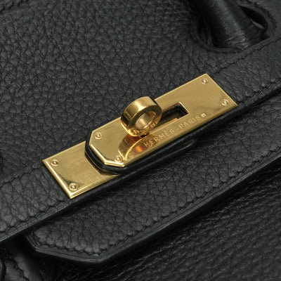 エルメス HERMES バーキン35 バーキン 35 バッグ トートバッグ トゴ ノワール noir ブラック Black 黒 ゴールド金具