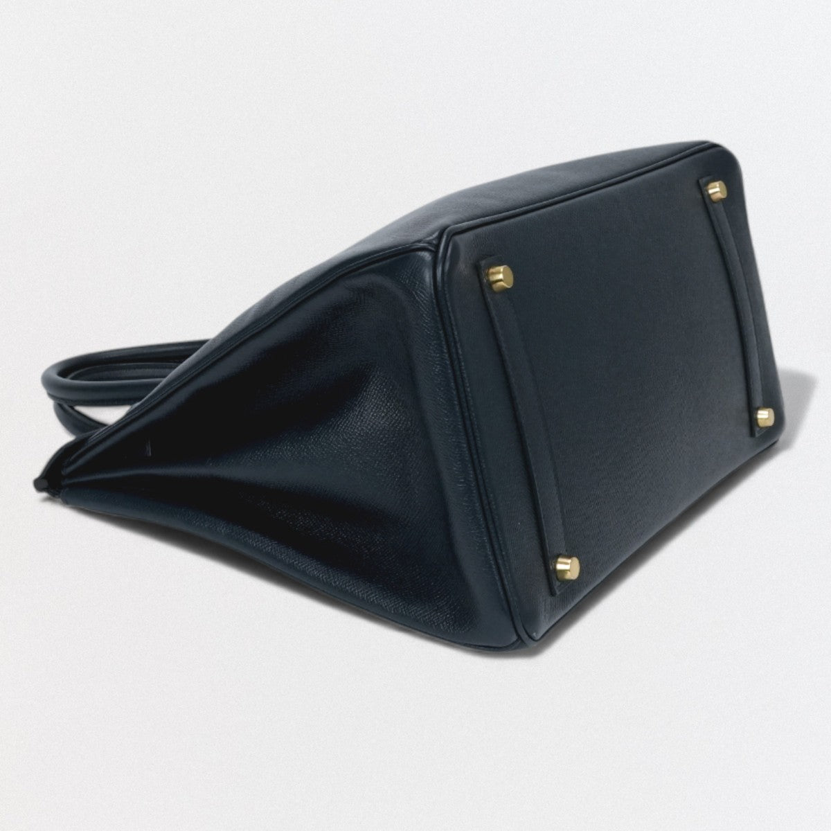 エルメス HERMES バーキン35 バーキン 35 バッグ トートバッグ クシュベル ネイビー Navy ブルー Blue 紺 ゴールド金具 ハンドバッグ ヴォーエプソン エプソン