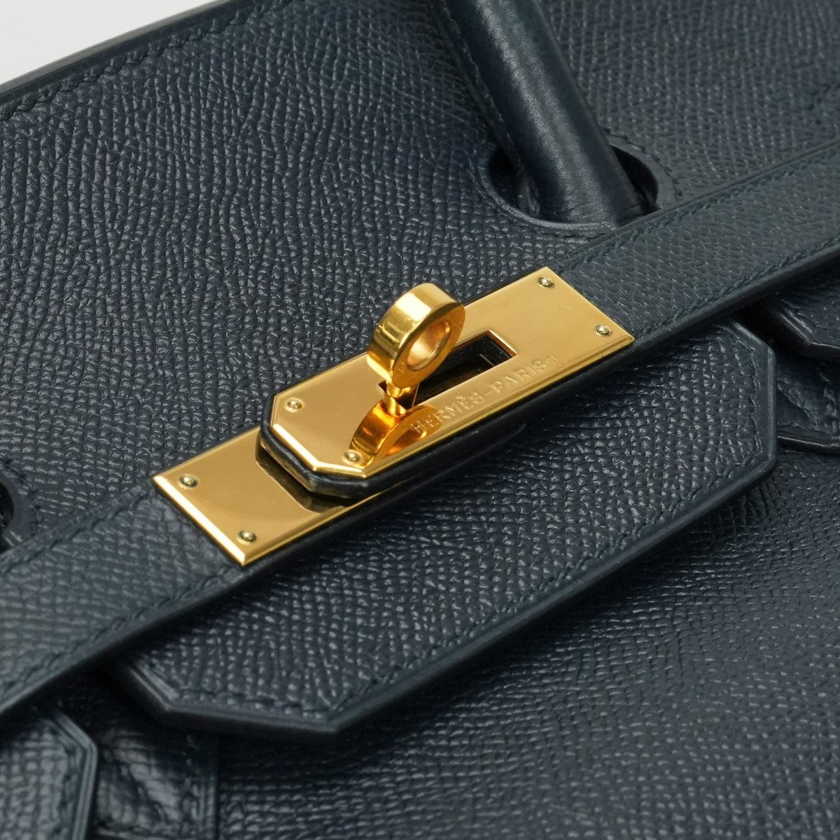 エルメス HERMES バーキン35 バーキン 35 バッグ トートバッグ クシュベル ネイビー Navy ブルー Blue 紺 ゴールド金具 ハンドバッグ ヴォーエプソン エプソン