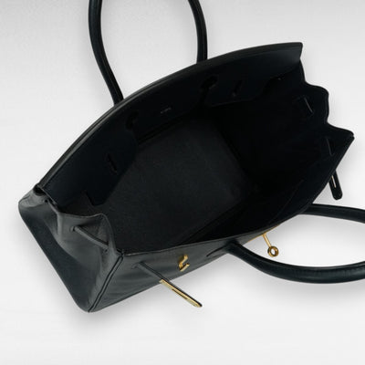 エルメス HERMES バーキン35 バーキン 35 バッグ トートバッグ クシュベル ネイビー Navy ブルー Blue 紺 ゴールド金具 ハンドバッグ ヴォーエプソン エプソン