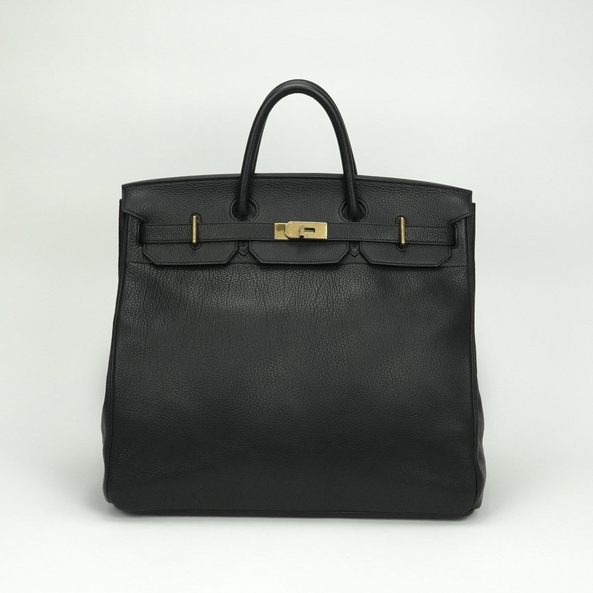 エルメス HERMES オータクロア45 オータクロア 45 バッグ トートバッグ アルデンヌ ノワール Noir ブラック black 黒 ゴールド金具