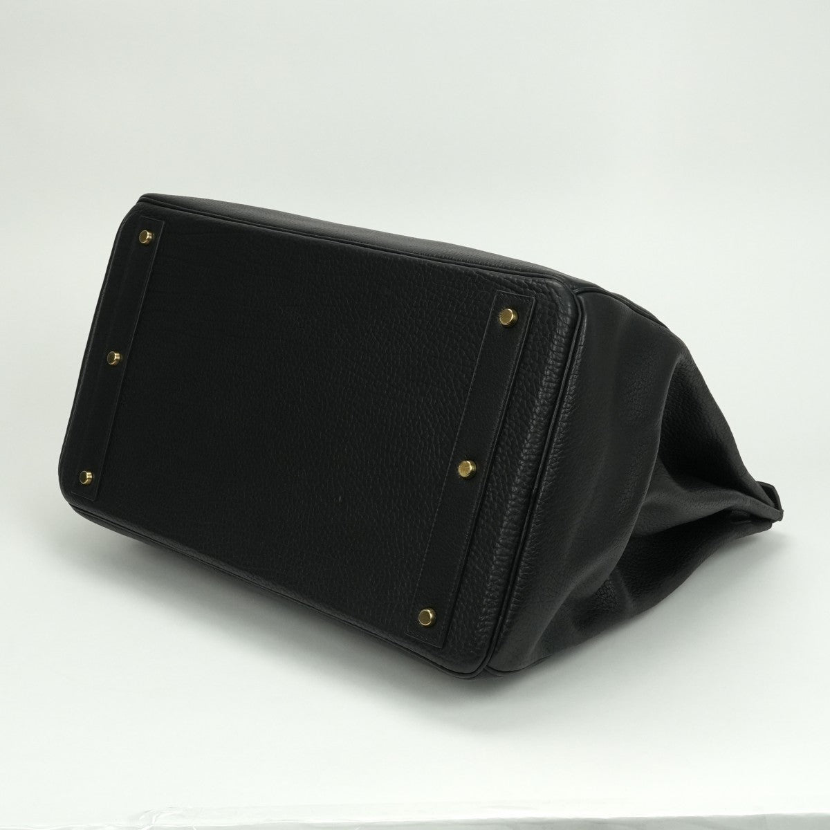 エルメス HERMES オータクロア45 オータクロア 45 バッグ トートバッグ アルデンヌ ノワール Noir ブラック black 黒 ゴールド金具