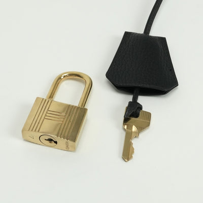 エルメス HERMES オータクロア45 オータクロア 45 バッグ トートバッグ アルデンヌ ノワール Noir ブラック black 黒 ゴールド金具