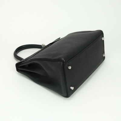 エルメス HERMES ケリー28 ケリー 28 バッグ トートバッグ ショルダーバッグ トゴ ノワール Noir ブラック black 黒 シルバー金具 ハンドバッグ　ショルダーバッグ