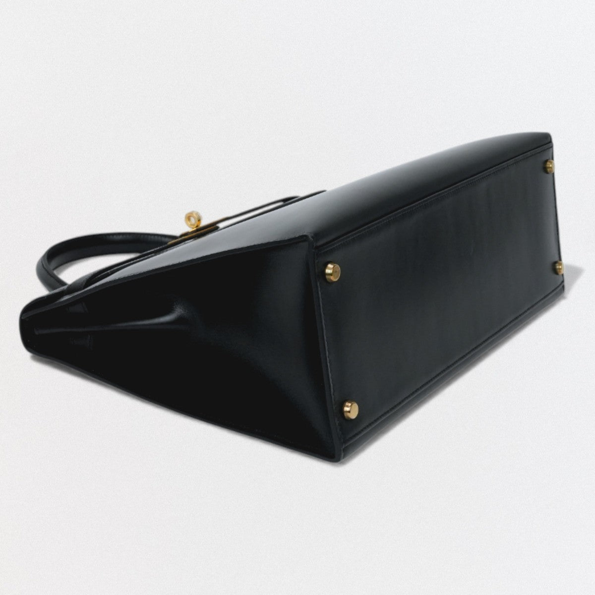 エルメス HERMES ケリー35 ケリー 35 バッグ トートバッグ ショルダーバッグ ボックスカーフ ノワール Noir ブラック Black 黒 ゴールド金具 ハンドバッグ 外縫い 2WAYバッグ