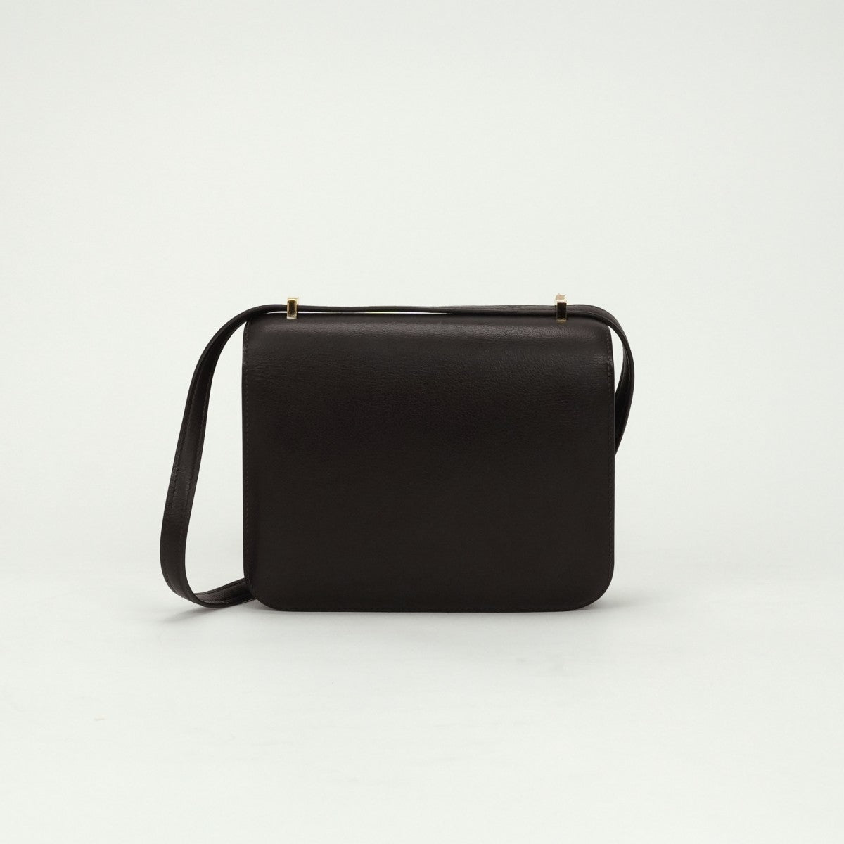 HERMES 헤르메스 Constance 3 mini 18 Constance 3 Mini 18 백 숄더백 Evercalf 카페 브라운 브라운 브라운 골드 하드웨어 Evercalf