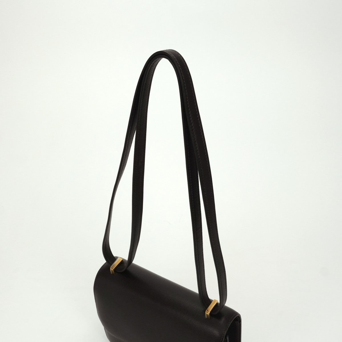 HERMES 헤르메스 Constance 3 mini 18 Constance 3 Mini 18 백 숄더백 Evercalf 카페 브라운 브라운 브라운 골드 하드웨어 Evercalf