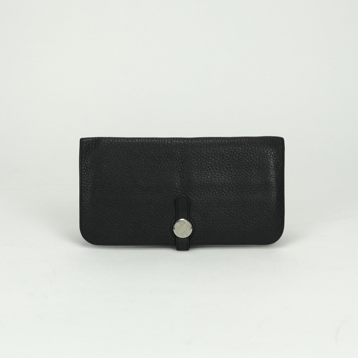 エルメス HERMES ドゴンロング ドゴン ロング 財布 長財布 ロングウォレット トゴ ノワール Noir ブラック BLACK 黒 シルバー金具