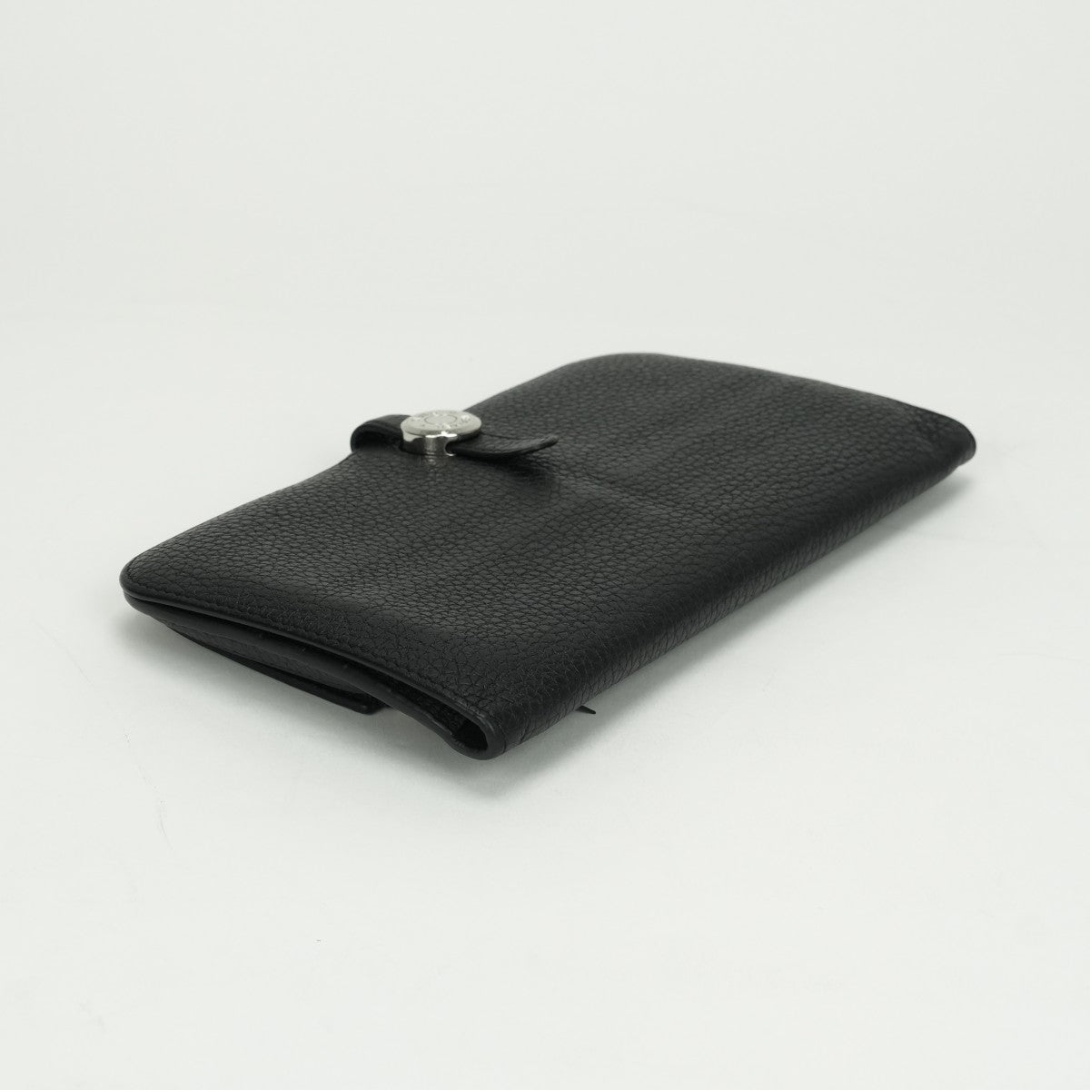 エルメス HERMES ドゴンロング ドゴン ロング 財布 長財布 ロングウォレット トゴ ノワール Noir ブラック BLACK 黒 シルバー金具