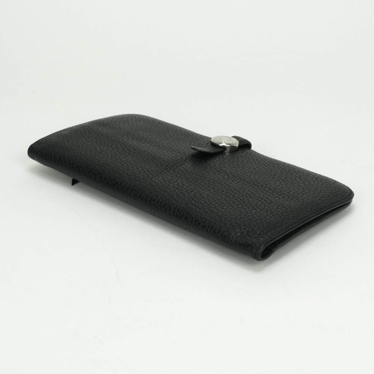 エルメス HERMES ドゴンロング ドゴン ロング 財布 長財布 ロングウォレット トゴ ノワール Noir ブラック BLACK 黒 シルバー金具