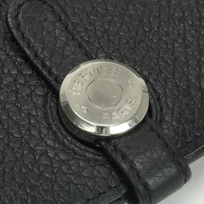 エルメス HERMES ドゴンロング ドゴン ロング 財布 長財布 ロングウォレット トゴ ノワール Noir ブラック BLACK 黒 シルバー金具