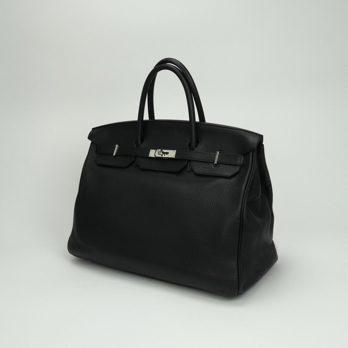 エルメス HERMES バーキン40 バーキン 40 バッグ トートバッグ トゴ ノワール Noir ブラック Black 黒 シルバー金具