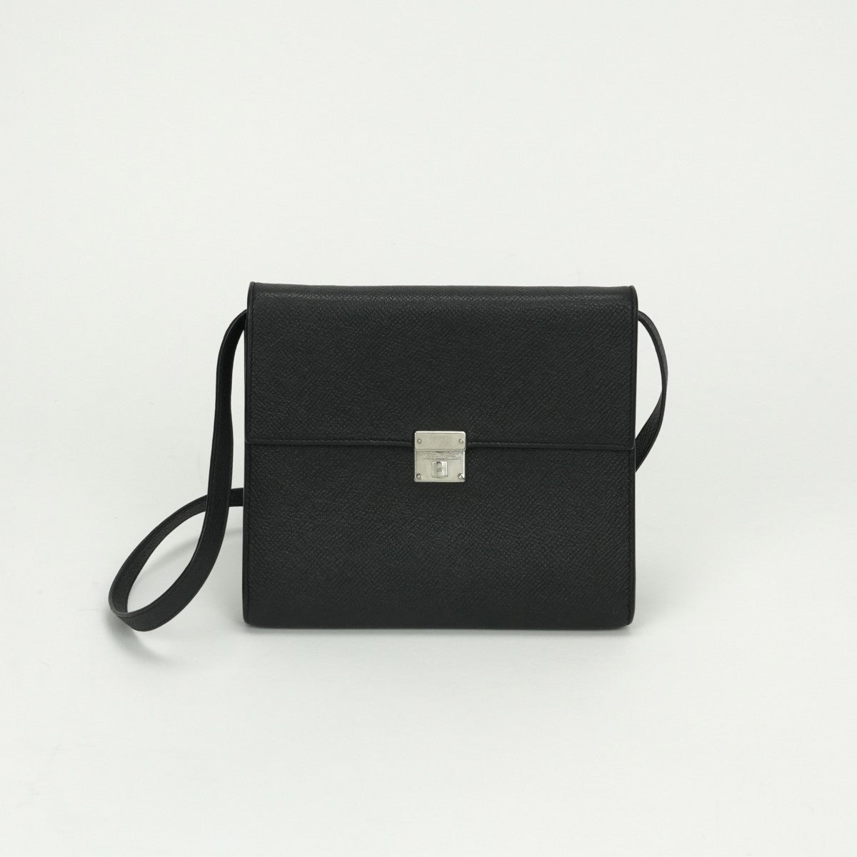 エルメス HERMES クリック16 クリック 16 バッグ ショルダーバッグ エプソン ノワール noir ブラック Black 黒 シルバー金具 ヴォーエプソン ポーチ