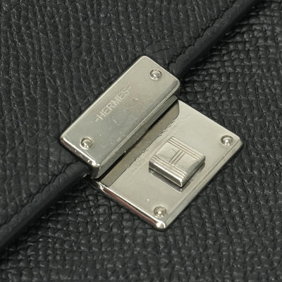 エルメス HERMES クリック16 クリック 16 バッグ ショルダーバッグ エプソン ノワール noir ブラック Black 黒 シルバー金具 ヴォーエプソン ポーチ