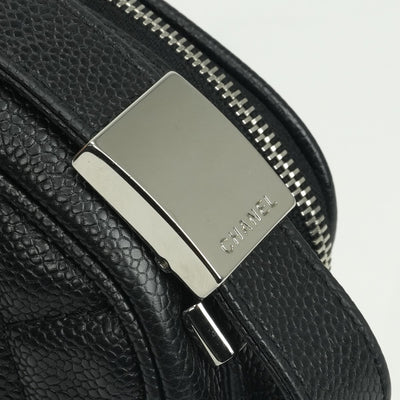 シャネル CHANEL マトラッセ バッグ ショルダーバッグ キャビアスキン ブラック Black 黒 シルバー金具 ココマーク
