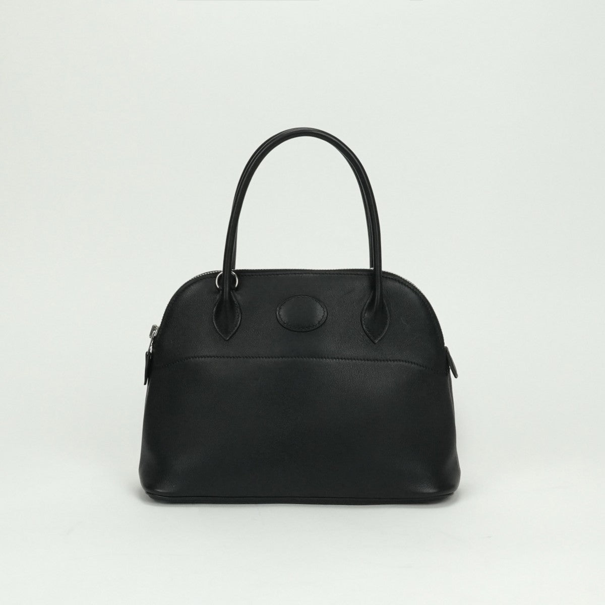 HERMES HERMES Bolide 27 Bolide 27 Bag Tote Bag Evergrain Noir Noir Black Black Silver Hardware Handbag