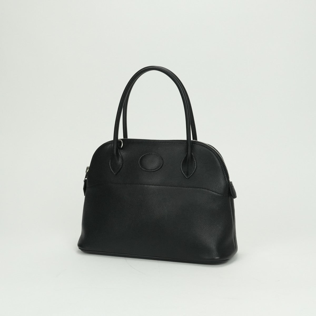 HERMES HERMES Bolide 27 Bolide 27 Bag Tote Bag Evergrain Noir Noir Black Black Silver Hardware Handbag