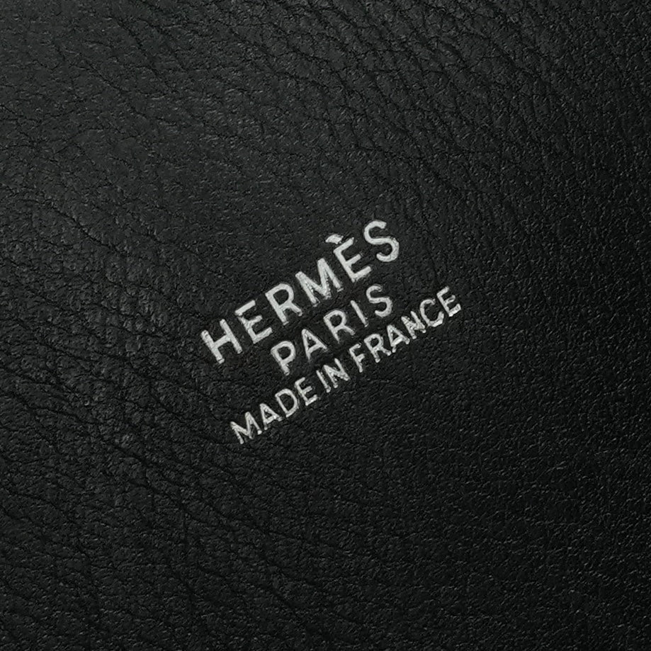 HERMES HERMES Bolide 27 Bolide 27 Bag Tote Bag Evergrain Noir Noir Black Black Silver Hardware Handbag