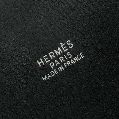 HERMES HERMES Bolide 27 Bolide 27 Bag Tote Bag Evergrain Noir Noir Black Black Silver Hardware Handbag